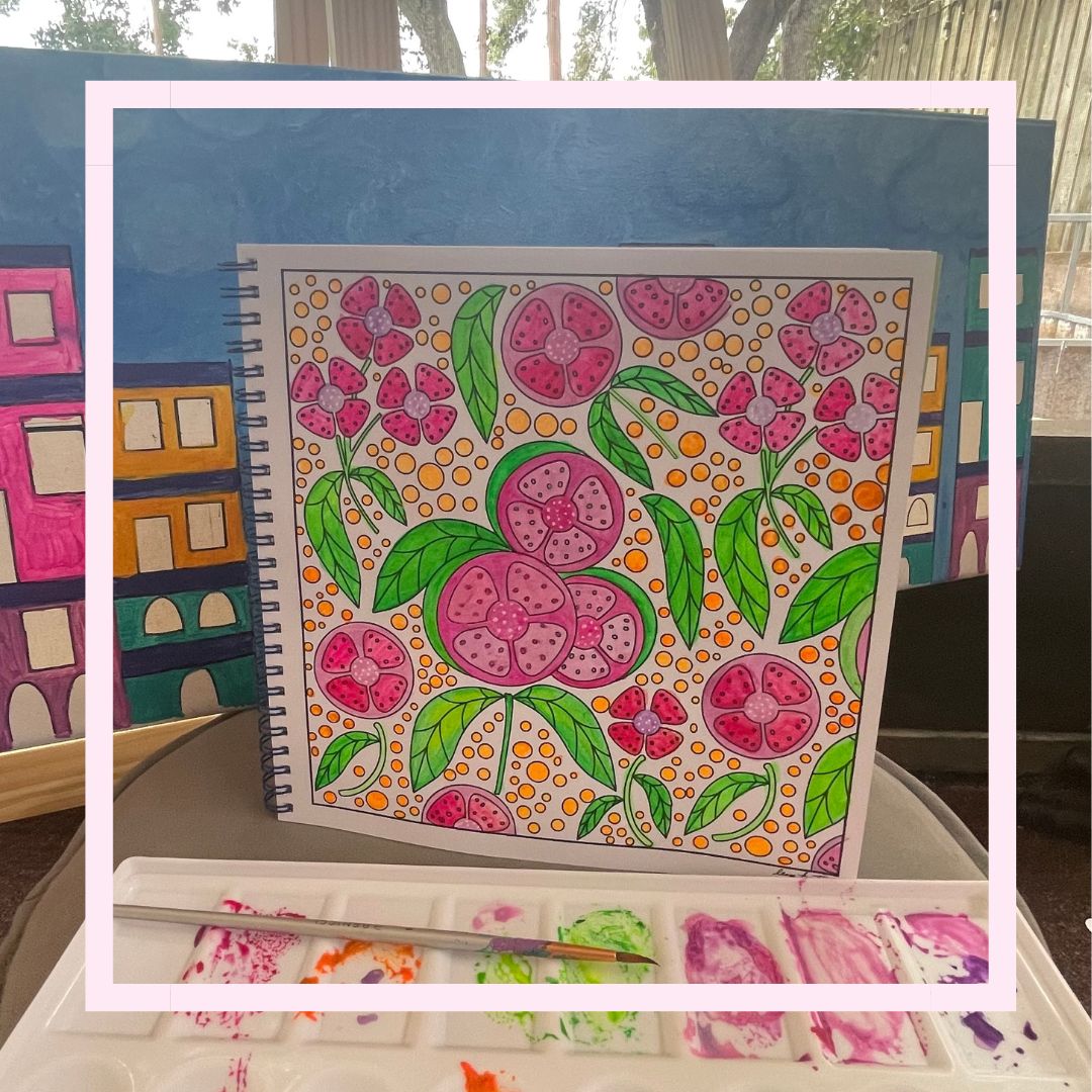 AURA COLORING BOOK: LIBRO PARA COLOREAR