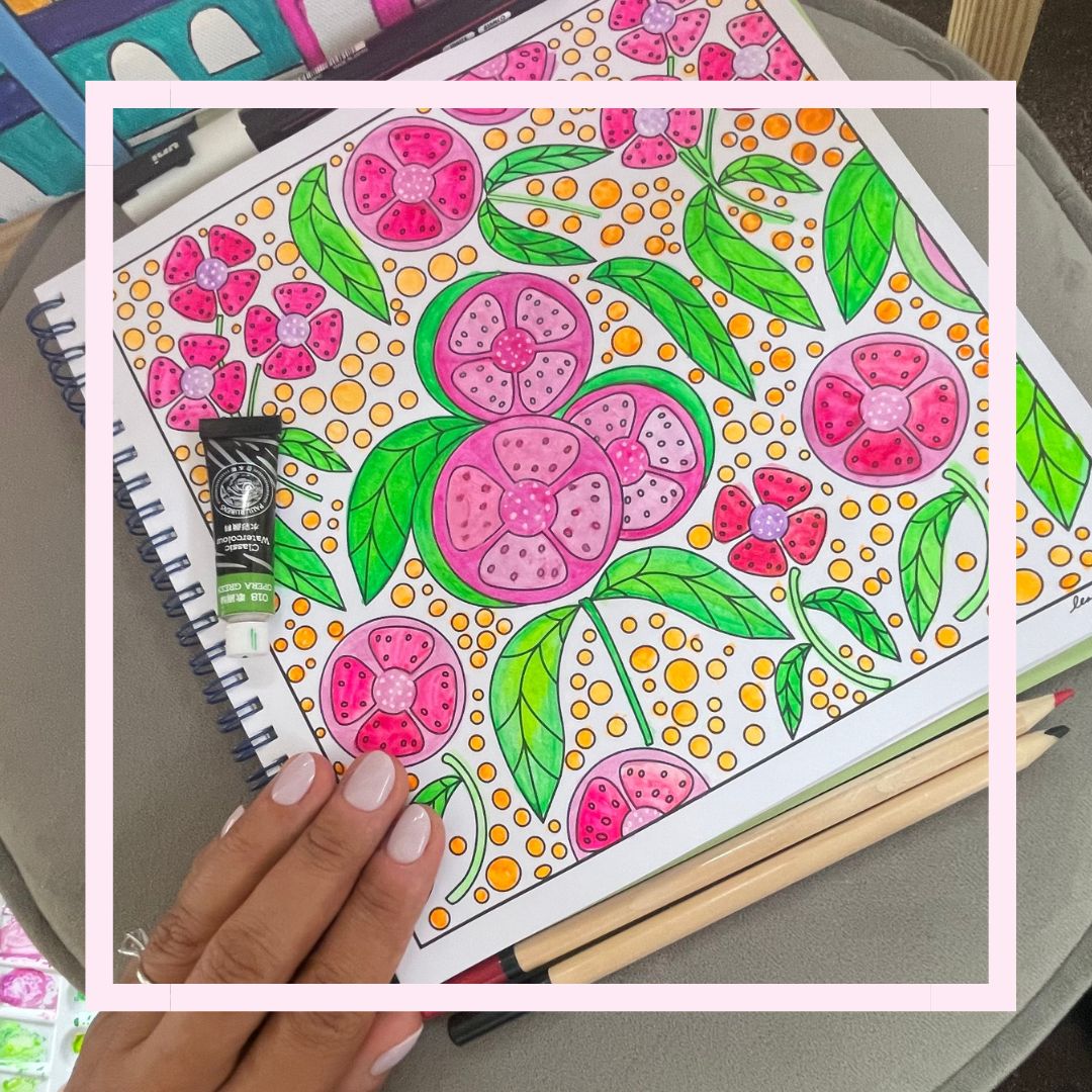 AURA COLORING BOOK: LIBRO PARA COLOREAR