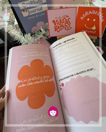 Gratitude Journal: Agradezco, dejo ir y fluyo