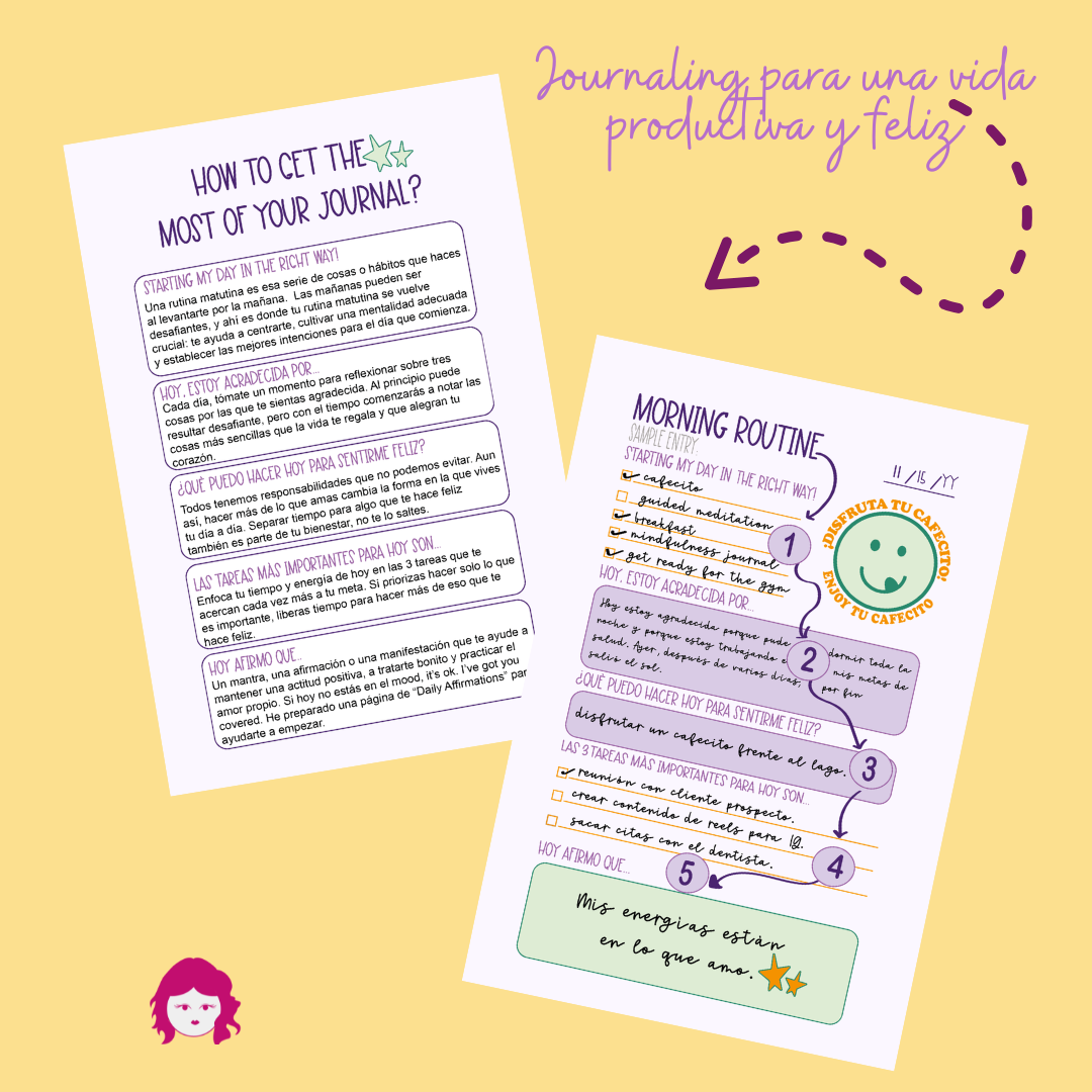 Mindfulness Journal: Productiva y Feliz