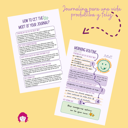 Mindfulness Journal: Productiva y Feliz