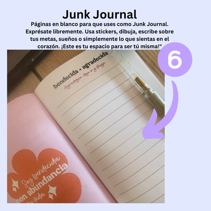 Gratitude Journal: Agradezco, dejo ir y fluyo