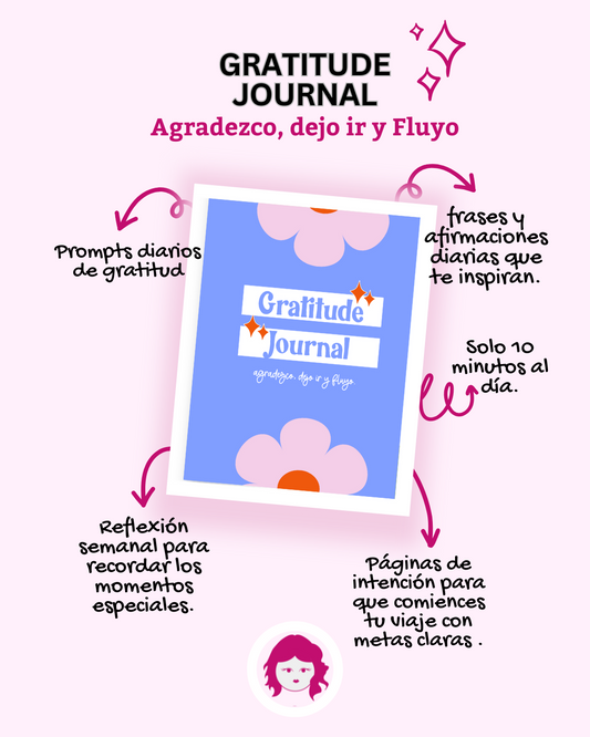 Gratitude Journal: Agradezco, dejo ir y fluyo