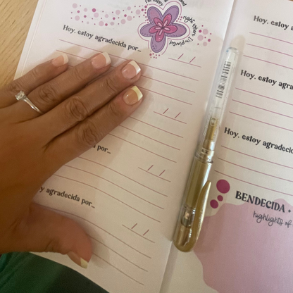 Gratitude Journal: Agradezco, dejo ir y fluyo