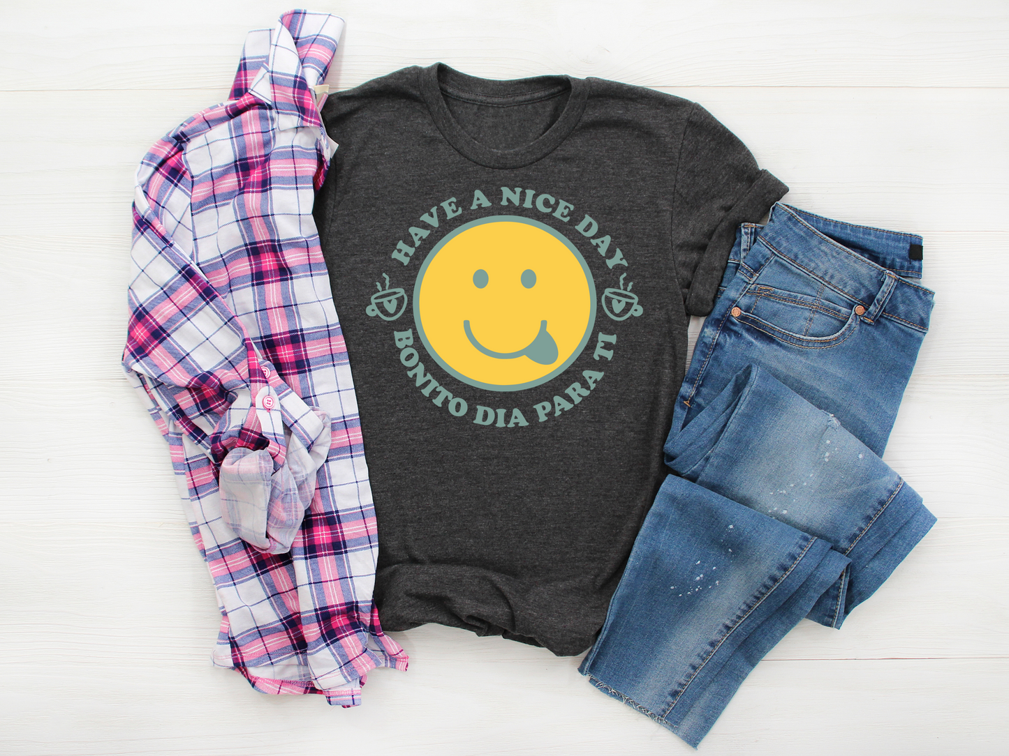 Have a nice day Happy Face Tshirt